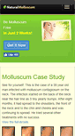 Mobile Screenshot of naturalmolluscum.com